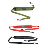 Max Adjustable Double Hook Ukulele Shoulder Strap Hands Free Red