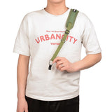 Max Adjustable Double Hook Ukulele Shoulder Strap Hands Free Green