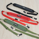 Max Adjustable Double Hook Ukulele Shoulder Strap Hands Free Green