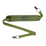 Max Adjustable Double Hook Ukulele Shoulder Strap Hands Free Green