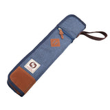 Max Cotton Padded Drumstick Bag - Soft Carrying Case for Sticks Mallets Blue