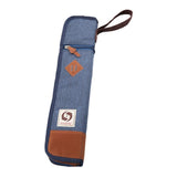Max Cotton Padded Drumstick Bag - Soft Carrying Case for Sticks Mallets Blue