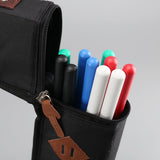 Max Cotton Padded Drumstick Bag - Soft Carrying Case for Sticks Mallets Black