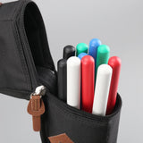Max Cotton Padded Drumstick Bag - Soft Carrying Case for Sticks Mallets Black