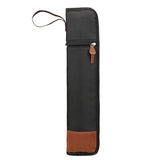 Max Cotton Padded Drumstick Bag - Soft Carrying Case for Sticks Mallets Black