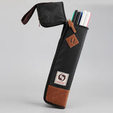 Max Cotton Padded Drumstick Bag - Soft Carrying Case for Sticks Mallets Black
