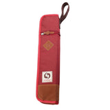 Max Cotton Padded Drumstick Bag - Soft Carrying Case for Sticks Mallets Red