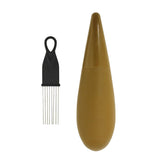 Maxbell Plastic Guiro with Scraper Percussion Instrument