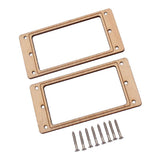 Max Maple Humbucker Pickup Mounting Ring Frame w/ Screws for Guitar Accessory