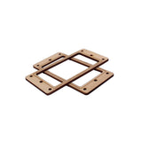 Max Maple Humbucker Pickup Mounting Ring Frame w/ Screws for Guitar Accessory