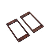 Max Rosewood Humbucker Pickup Mounting Ring Frame w/ Screws for Guitar Parts