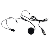 Max Earhook Headworn Microphone 3.5mm Wired 3pin for Wireless Mic Accessories