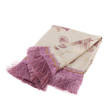 Max Guzheng General Dust Cover Elegant Double-sided Pattern purple tassel
