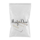 Max Guitar Bridge Replacement Bone Nut w/ Truss for Acoustic Folk Guitar Beige