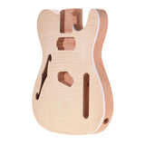 Max Unfinished Guitar Body Mahogany Wood Blank Guitar Barrel for Electric Guiar