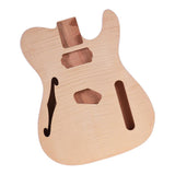 Max Unfinished Guitar Body Mahogany Wood Blank Guitar Barrel for Electric Guiar