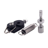 Max 1set Bass Drum Foot Pedal Spring with D-ring Springs Tensioner for Drummer