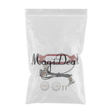 Max 6 String Acoustic Guitar Soundhole Magnetic Pickup with Volume & Tone Red