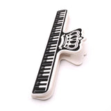 Maxbell Plastic Music Note Book Score Page Holder Clips Music Stand Parts Black