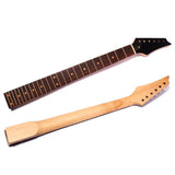 Max Guitar Neck 24 Frets For Electric Guitar Replacement Right Handed Black Head