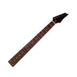 Max Guitar Neck 24 Frets For Electric Guitar Replacement Right Handed Black Head