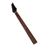 Max Guitar Neck 24 Frets For Electric Guitar Replacement Right Handed Black Head