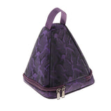 Max Crystal Singing Pyramid Traveling Carry Bag Case 7inch Purple Camouflage