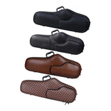 Max Alto B-flat Saxophone Case with Hand Strap Light weight Black Oxford Fabric