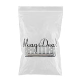 Max 1x Mini Brass Humbucker Pickup Cover for Electric Guitar Durable Chrome