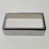 Max 1pc Mini Brass Humbucker Pickup Cover Open Hole for LP Guitar Durable Chrome