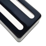 Max IILP-BK Black Mini Humbuckers Pickup Cover for Electric Guitars 70x38x20mm