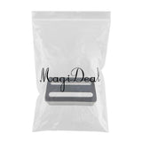 Max IILP-BK Black Mini Humbuckers Pickup Cover for Electric Guitars 70x38x20mm