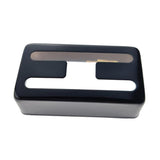 Max 1x Mini Brass Humbucker Pickup Cover H-type for Electric Guitar Parts Black