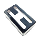 Max 1x Mini Brass Humbucker Pickup Cover H-type for Electric Guitar Parts Black