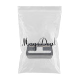 Max 1x Mini Brass Humbucker Pickup Cover H-type for Electric Guitar Parts Black