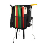 Max W-55 Black Shoulder Bag Drum Stick Gig Bag Backpack for Drummer Player