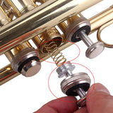 Max 6 Pieces Trumpet Repairing Parts Screw rod Cap Cover for Trumpet Accessory