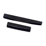 Max 2pcs/Set Black Camel Bone Guitar Bridge Saddle and Nut for Guitar