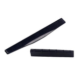 Max 2pcs/Set Black Camel Bone Guitar Bridge Saddle and Nut for Guitar