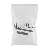 Max 2pcs/Set Black Camel Bone Guitar Bridge Saddle and Nut for Guitar