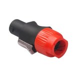 Max Maxb 4pins NL4FC Speaker Connector Aviation Plug Professional Audio Plug red