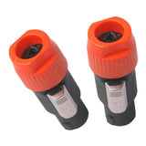 Max Maxb 4pins NL4FC Speaker Connector Aviation Plug Professional Audio Plug red
