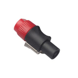 Max Maxb 4pins NL4FC Speaker Connector Aviation Plug Professional Audio Plug red