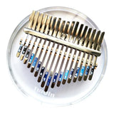 Max 17 Keys Thumb Piano Kalimba Acylic Clear Portable Beginner Piano
