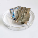 Max 17 Keys Thumb Piano Kalimba Acylic Clear Portable Beginner Piano