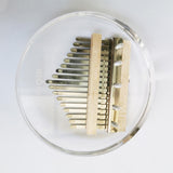 Max 17 Keys Thumb Piano Kalimba Acylic Clear Portable Beginner Piano
