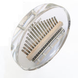 Max 17 Keys Thumb Piano Kalimba Acylic Clear Portable Beginner Piano