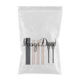 Max 3 Pairs Drum Sticks Size 5A Maple Wood and 1 Pair Wire Brushe with a Bag