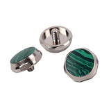 Max Trumpet Repairing Part Buttons Musical Instrument Trumpet Parts Malachite