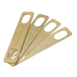 Max 4 Pieces 0.2mm,0.5mm,1mm Neck Shims for Guitar Bass Accessories